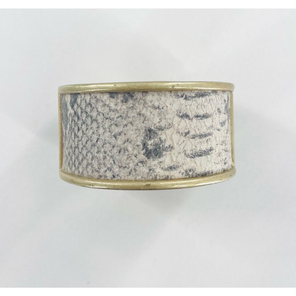 Y2K Jewelry Snakeskin Pattern Y2K Cuff Bracelet